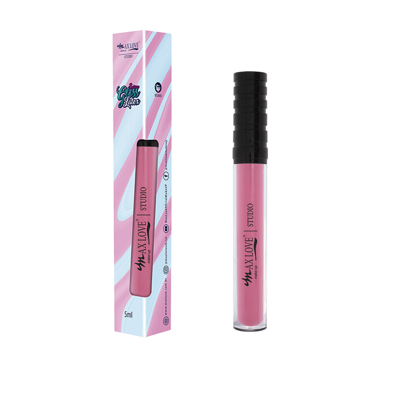 Lipgloss Lolipop com Anel Maquiagem Infantil