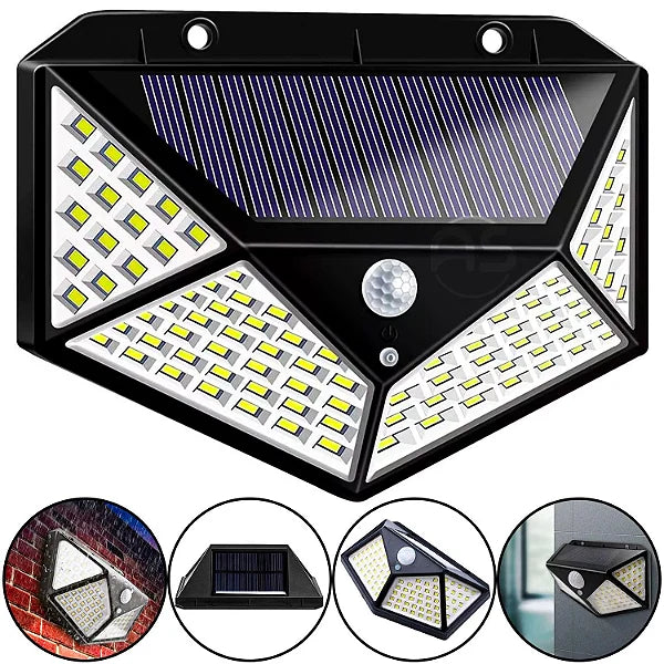 Luz Solar Automática – Instala em Minutos, Dura a Noite Toda!