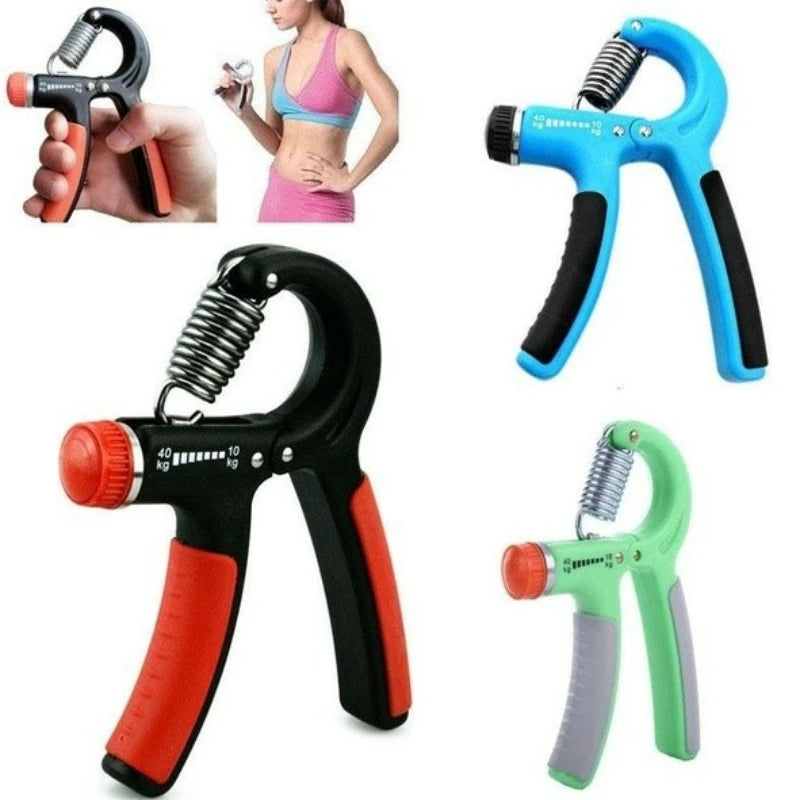 Hand Grip Flexor De Punho Com Mola Ajustável Antebraço Mãos