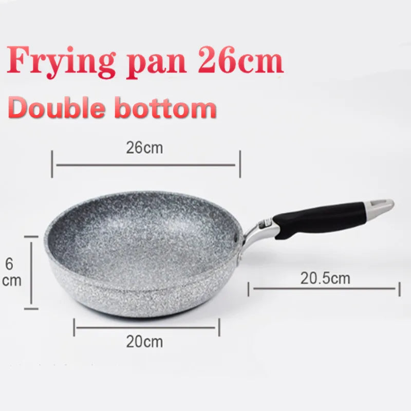 frigideira wok pan antiaderente frigideira caldeirão fogão de indução panelas panqueca pan ovo fogão a gás casa jardim