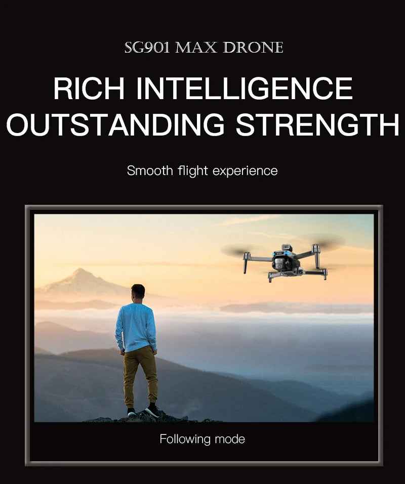 Drone 8k profissional gps hd câmera drones 5g wifi fpv vídeo 4k uav 5.9 polegada tela grande controle remoto rc dron sg109 pro max