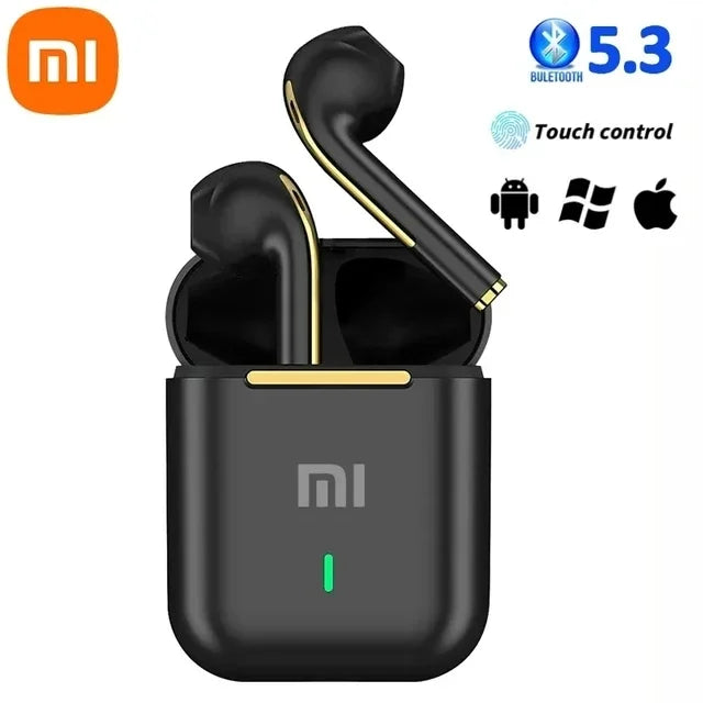 XIAOMI J18 Bluetooth 5.3 Fone de ouvido TWS In Ear HiFI Estéreo Esportivo Fone de ouvido sem fio Ture Jogo Fone de ouvido à prova d'água com Mi