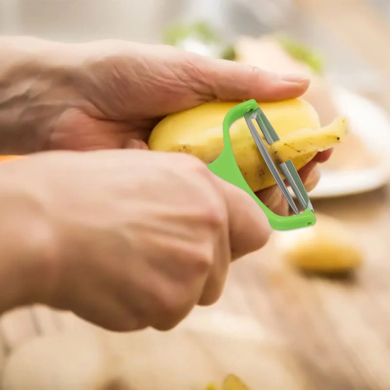 Descascador de legumes frutas aço inoxidável repolho raladores salada batata slicer acessórios cozinha ferramentas boca larga