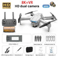 Nova câmera e99 8k hd drones de controle remoto dobrável quadcopter fluxo óptico posicionamento fotografia aérea controle remoto dron