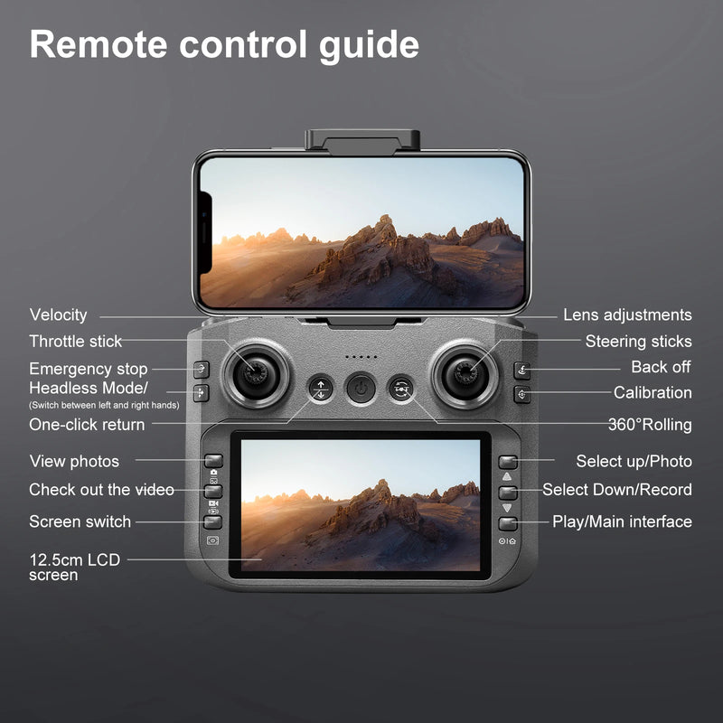 Original s156 drone 8k 5g 2.4g gps profissional hd fotografia aérea aeronaves de controle remoto hd câmera dupla quadcopter brinquedos uav