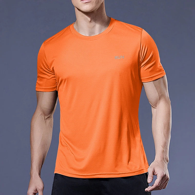 Camisas de corrida camisas de futebol camisa masculina roupas esportivas dos homens jogging camisetas de compressão de secagem rápida esporte camiseta fitness ginásio