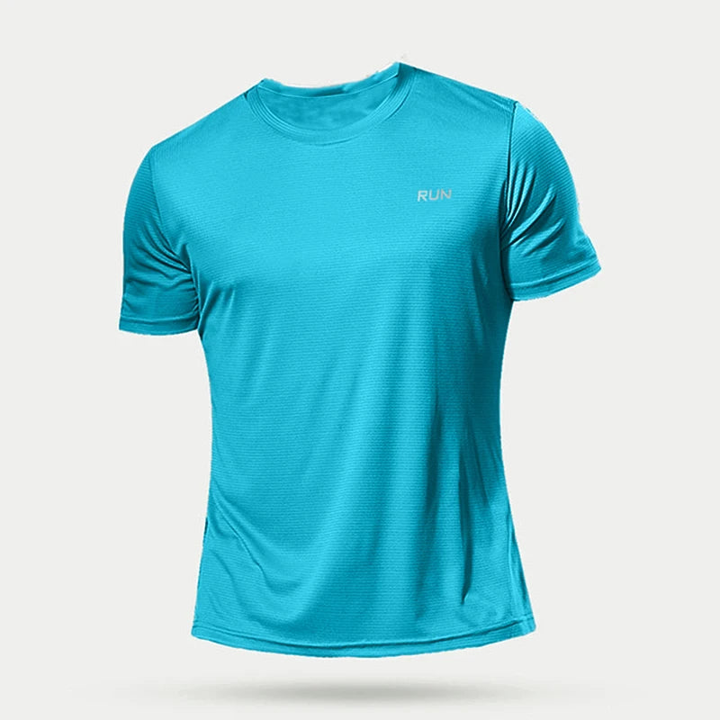 Camisas de corrida camisas de futebol camisa masculina roupas esportivas dos homens jogging camisetas de compressão de secagem rápida esporte camiseta fitness ginásio