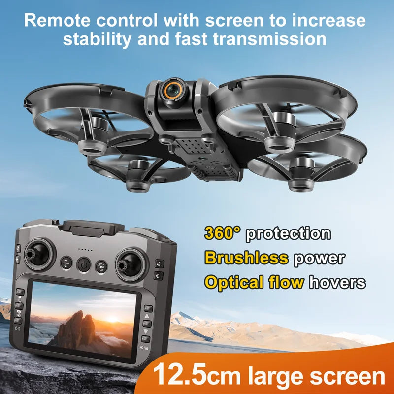 Original s156 drone 8k 5g 2.4g gps profissional hd fotografia aérea aeronaves de controle remoto hd câmera dupla quadcopter brinquedos uav