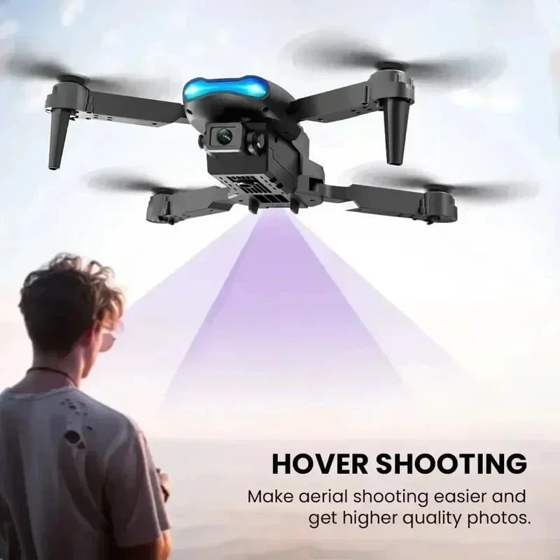 Nova câmera e99 8k hd drones de controle remoto dobrável quadcopter fluxo óptico posicionamento fotografia aérea controle remoto dron