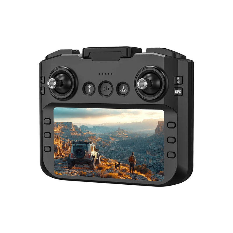 Drone 8k profissional gps hd câmera drones 5g wifi fpv vídeo 4k uav 5.9 polegada tela grande controle remoto rc dron sg109 pro max