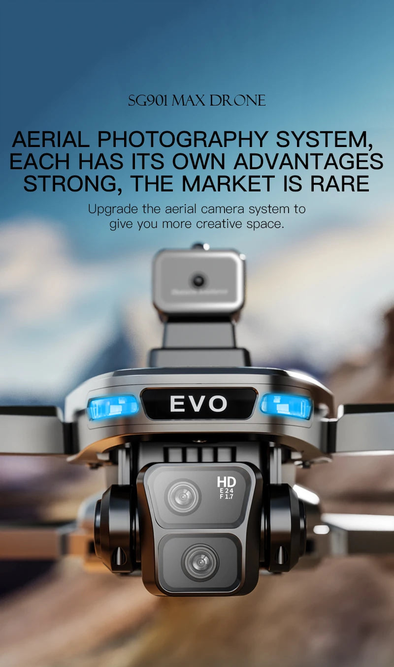 Drone 8k profissional gps hd câmera drones 5g wifi fpv vídeo 4k uav 5.9 polegada tela grande controle remoto rc dron sg109 pro max