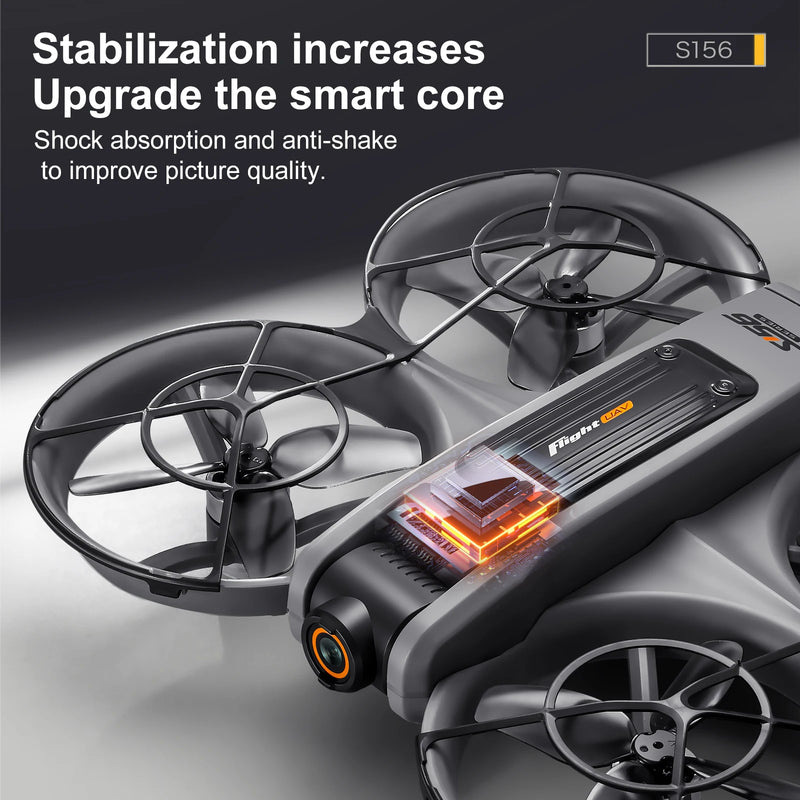 Original s156 drone 8k 5g 2.4g gps profissional hd fotografia aérea aeronaves de controle remoto hd câmera dupla quadcopter brinquedos uav