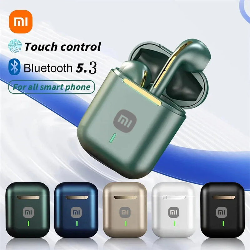 XIAOMI J18 Bluetooth 5.3 Fone de ouvido TWS In Ear HiFI Estéreo Esportivo Fone de ouvido sem fio Ture Jogo Fone de ouvido à prova d'água com Mi