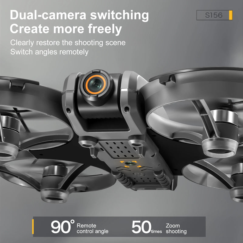 Original s156 drone 8k 5g 2.4g gps profissional hd fotografia aérea aeronaves de controle remoto hd câmera dupla quadcopter brinquedos uav