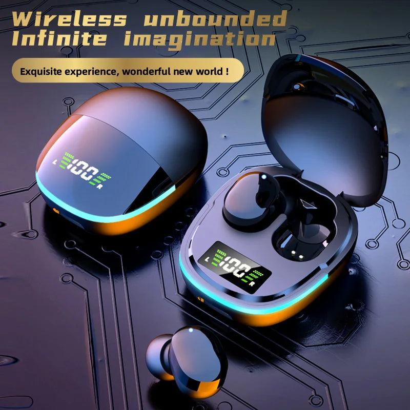 G9S TWS Wireless Bluetooth Headset LED Display Air Pro Earbuds with Mic Wireless Headphones Noise Cancelling Bluetooth Earphones